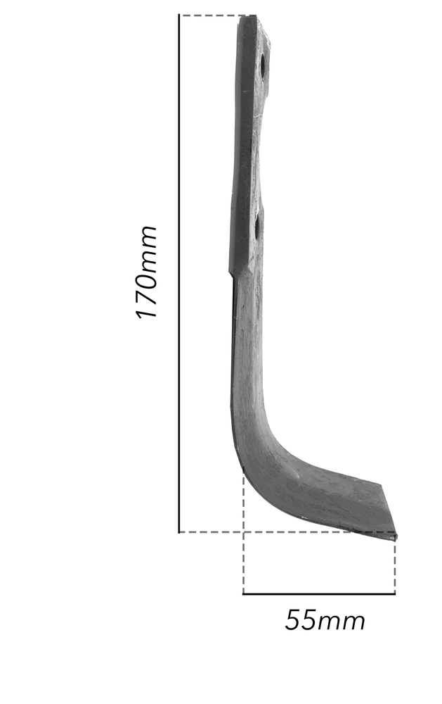 Zappa dx L 170,H 55,s 18,foro 8,5 - Ama