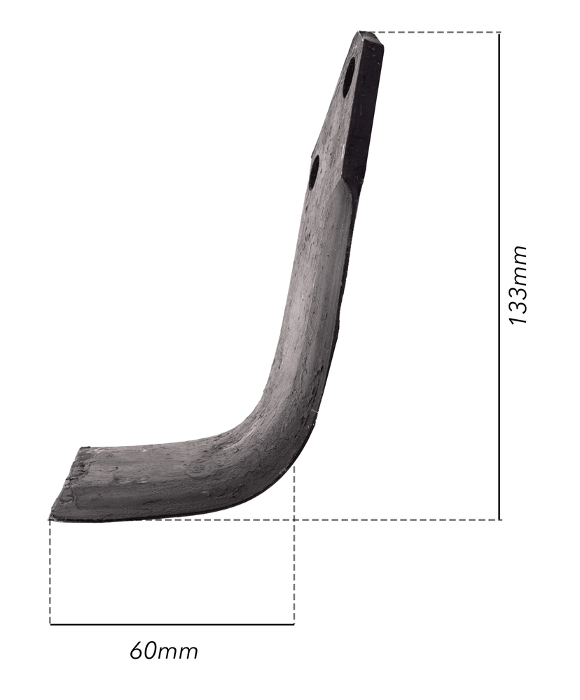 Zappa sx piatto 50x6 e foro 10,5mm adattabile - Ama