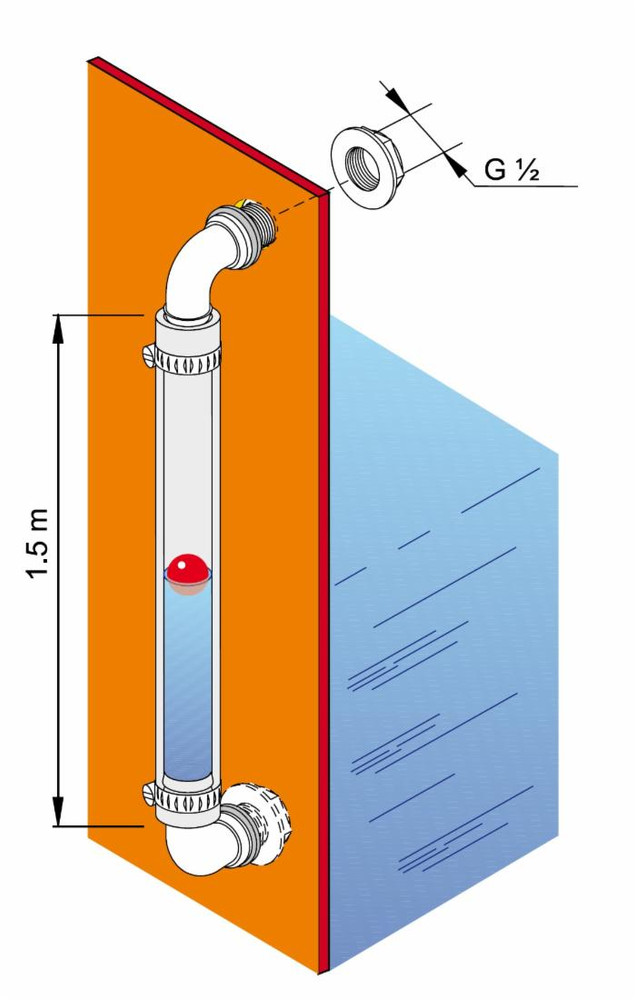 Kit indicatore di livello per cisterne e serbatoi - Arag