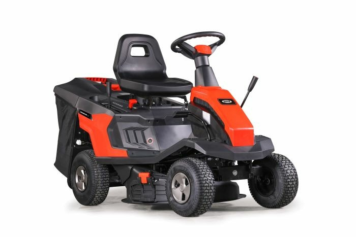 Trattorino rider Ama AR566L con cesto di raccolta da 150L 224cc - Ama