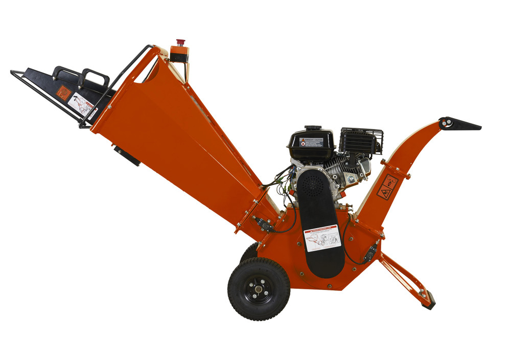 Biotrituratore cippatore BAG100 da 196cc e 6,5cv a benzina - Ama