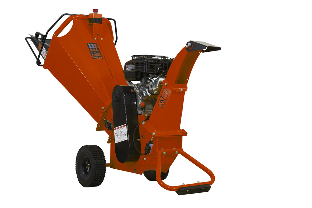 Biotrituratore cippatore BAG100 da 196cc e 6,5cv a benzina - Ama