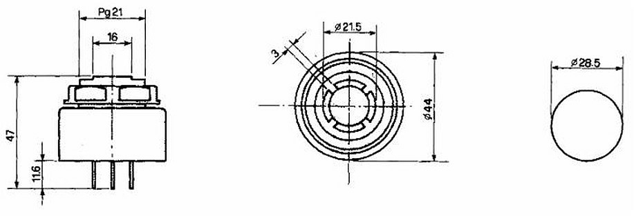 Avvisatore acustico 5-32V bitonale - Ama