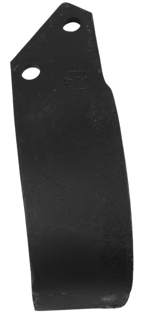 Zappa dx lunga 205mm profondità 106mm spessore 30mm Ø foro 45mm - Ama