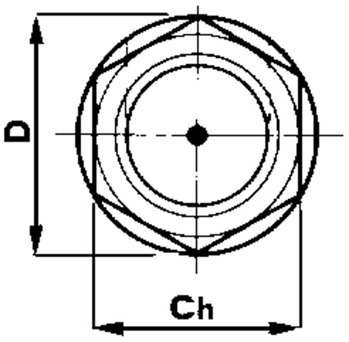 Spia livello olio da 3/4” in plastica - Ama Refluid