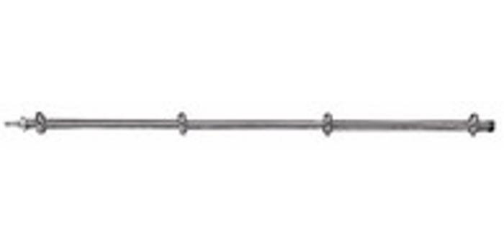 Asta diserbo in acciaio inox 4 porta getti 800mm - Arag