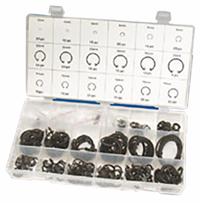 Assortimento anelli seeger 300 pezzi da 3mm a 32mm - Ama