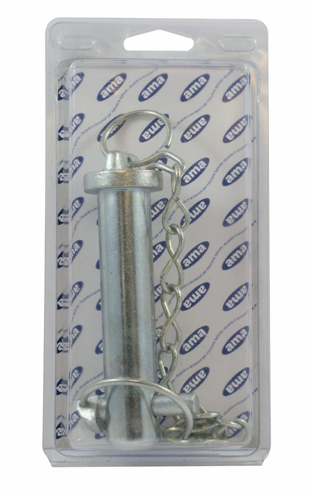Perno per 3°punto ø25x120mm con spina scatto - Ama