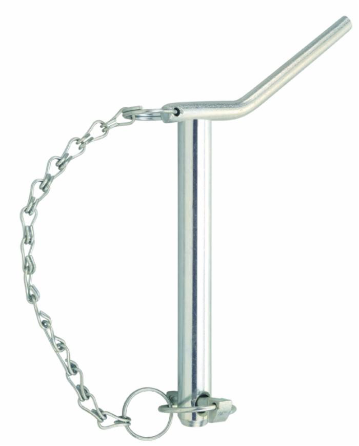 Perno terzo punto di 174mm con maniglia spina a scatto e catena - Ama