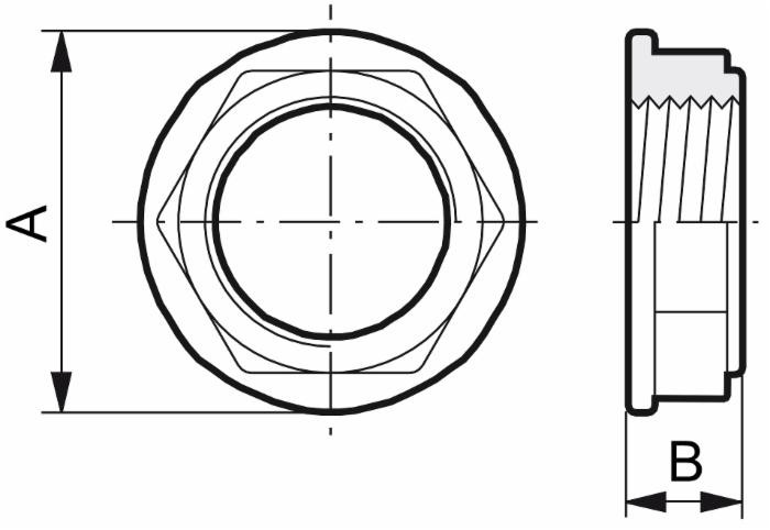 Ghiera Arag G3/4" - Arag