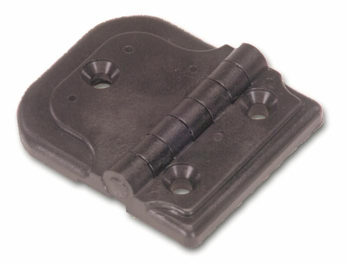 Cerniera in plastica per portiera larghezza 90mm e intereasse 50mm - Ama