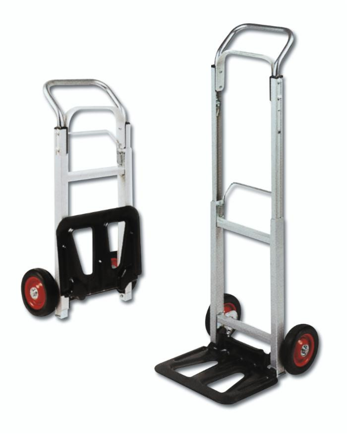 Carrello manuale in alluminio con portata di 90 kg - Ama