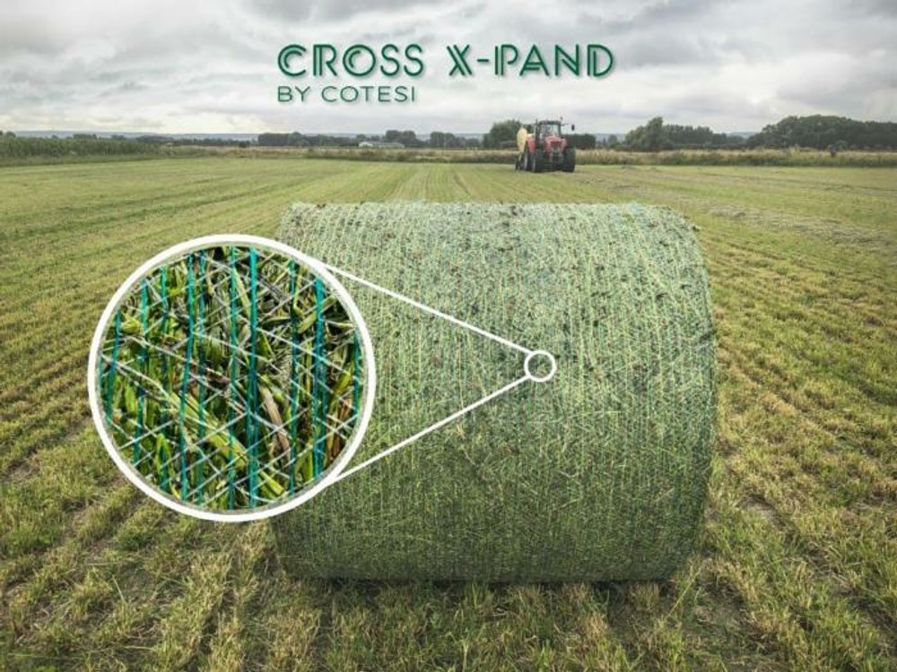 Rete per rotopressa Cotesi Cross X-Pand 123cm x 2000m - Cotesi Rete per rotopressa Cotesi Cross X-Pand 123cm x 2000m - Cotesi