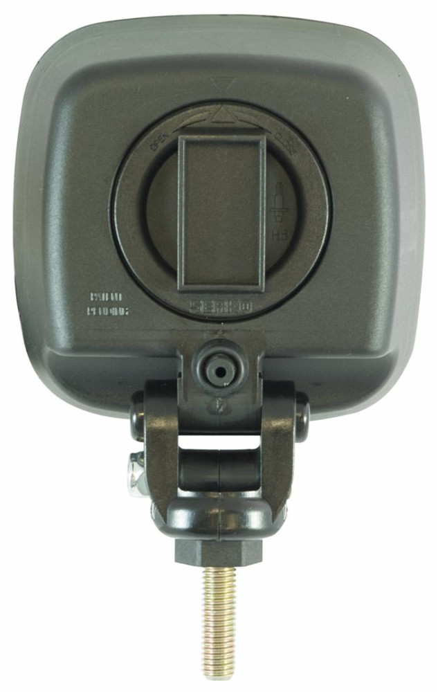 Faro da lavoro alogeno Ama quadrato 124x124mm con luce orientabile - Ama
