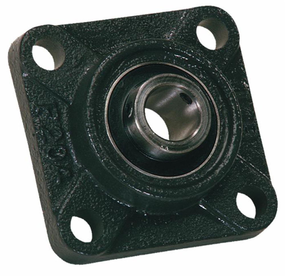 Supporto a flangia quadra autoallineante UCF 210 con cuscinetto Ø 50mm - Ama