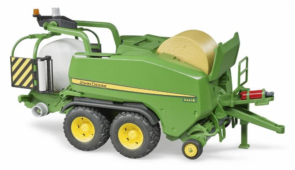 Bruder modellino pressa con avvolgitore rotoballe john deere c441r - Bruder Bruder modellino pressa con avvolgitore rotoballe john deere c441r - Bruder
