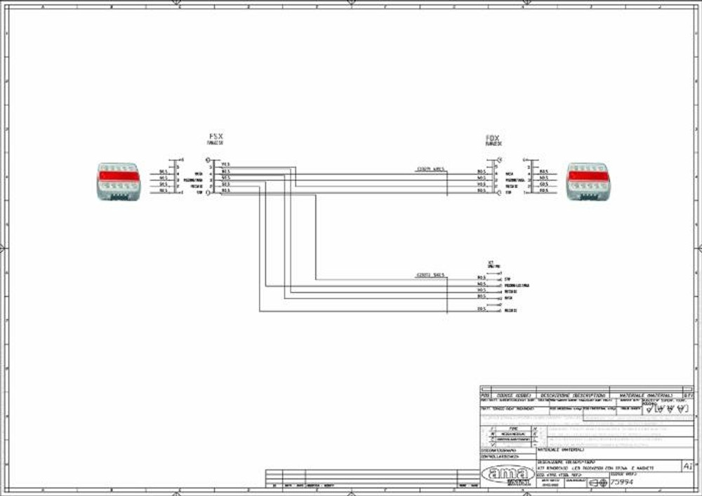 Ama Kit luci magnetico Kit luci - Ama