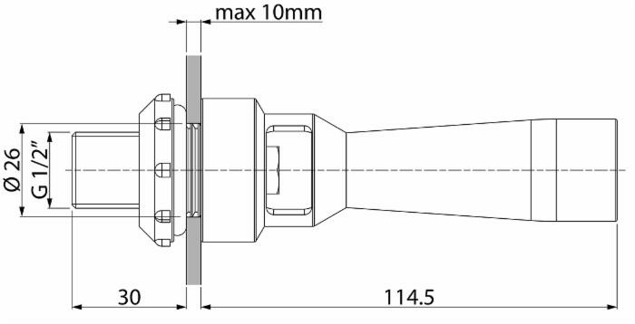 Agitatore idraulico Arag Ø 1,2mm - Arag