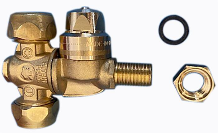 Getto M65 G1/4M completo con 1kit ugello ceramica Ø 18 mm - Braglia