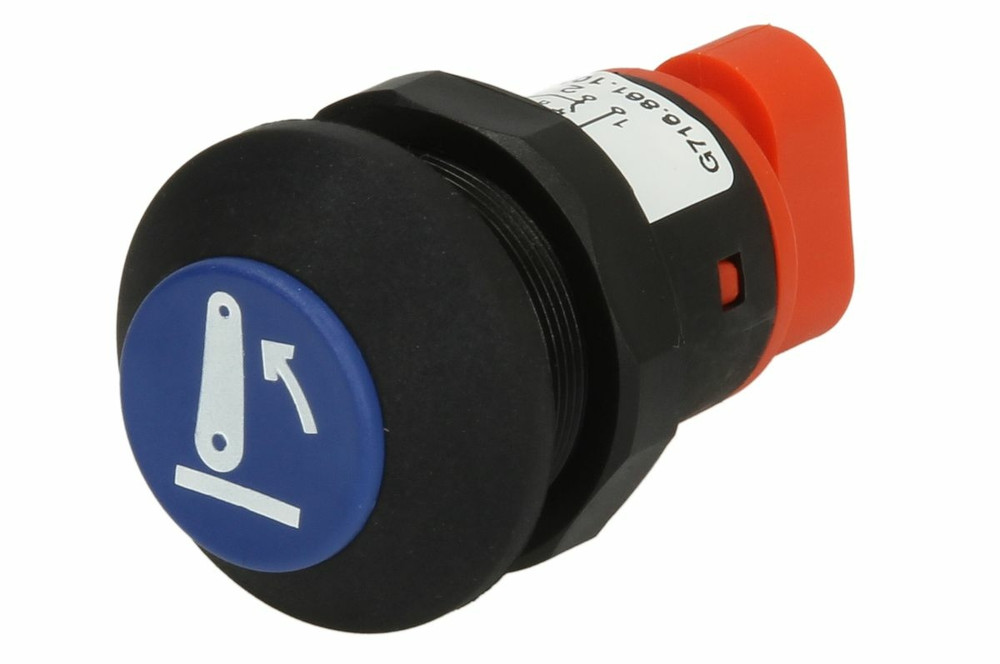 Interruttore a pulsante Pneutron Blu - Pneutron