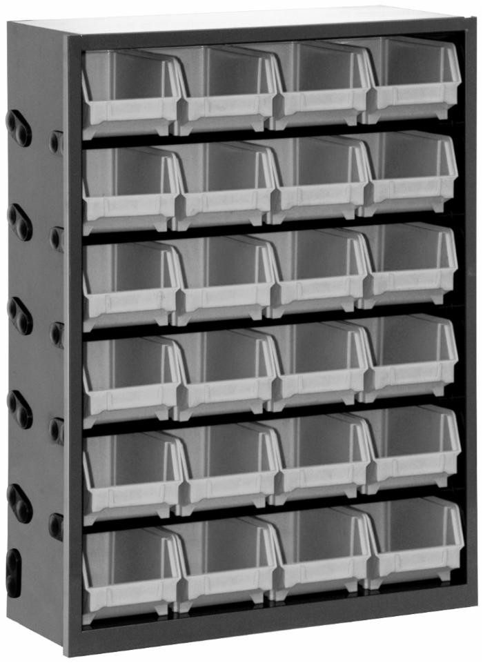 armadio metallico con 24 contenitori - Ama
