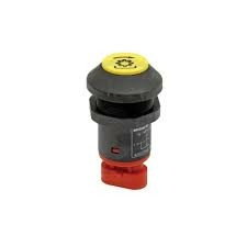 Interruttore a pulsante Pneutron presa di forza giallo - Pneutron