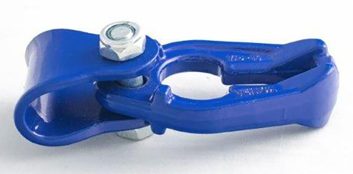 Gancio girevole fune-catena G100 per catena Ø 7/8mm lunghezza 140mm - No brand