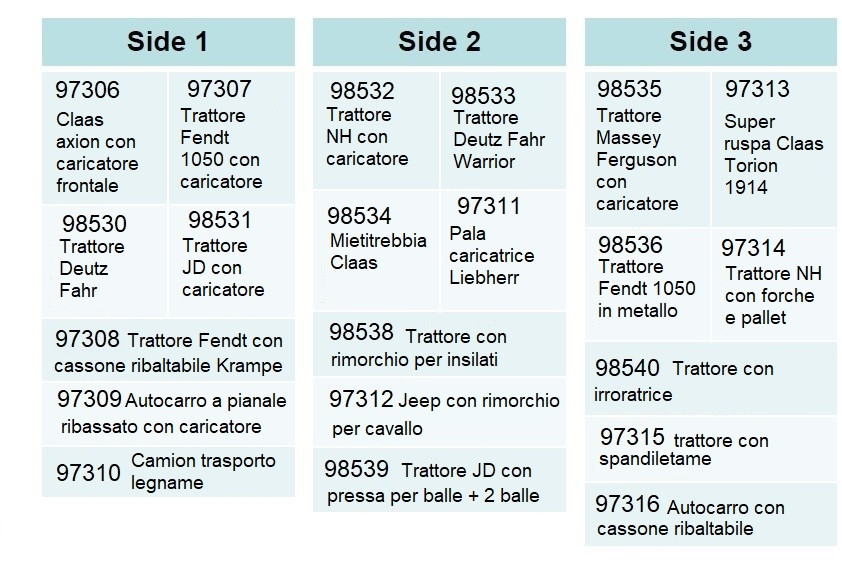 Espositore Siku Completo Di 63 Giocattoli - Siku