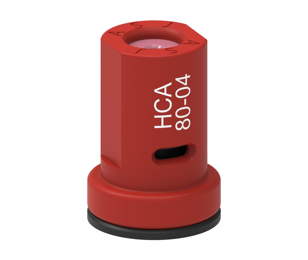 Ugello a cono antideriva HCA 80° rosso - Asj Spray-Jet