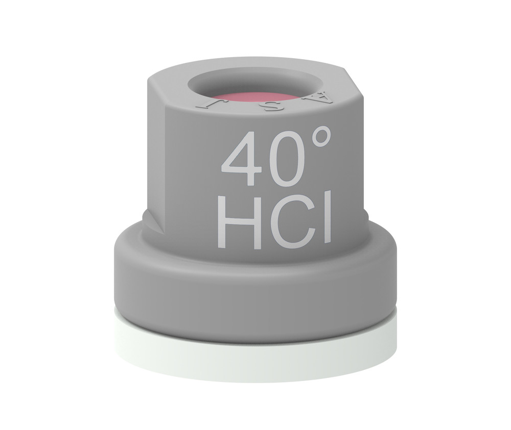 Ugello a cono ceramico HCI 40° grigio - Asj Spray-Jet