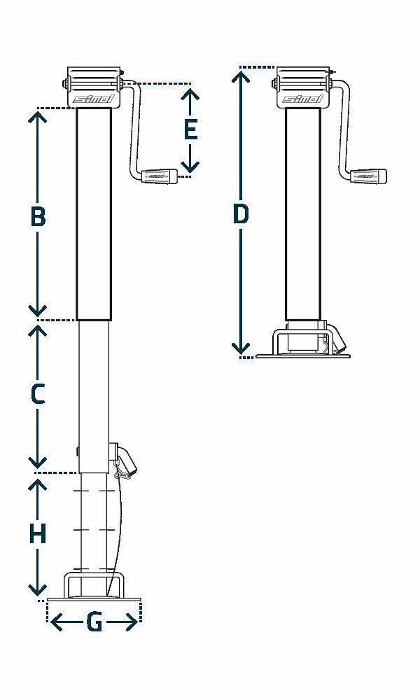 Servotimone Simol DG706/3SFW a due velocità, 3 sfilate, 4,5 ton - Simol