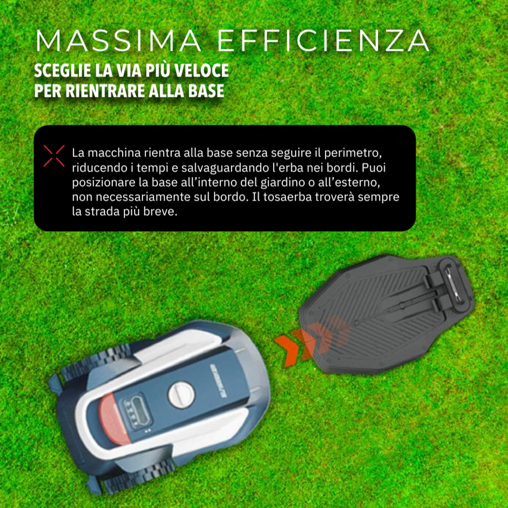 Robot tosaerba Freemow RBA501 taglio fino a 500 mq - Ama