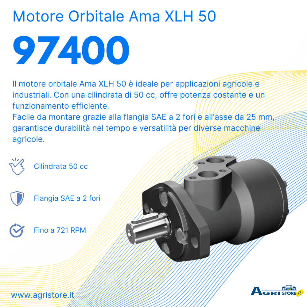 Motore orbitale Ama modello XLH 50 - Danfoss