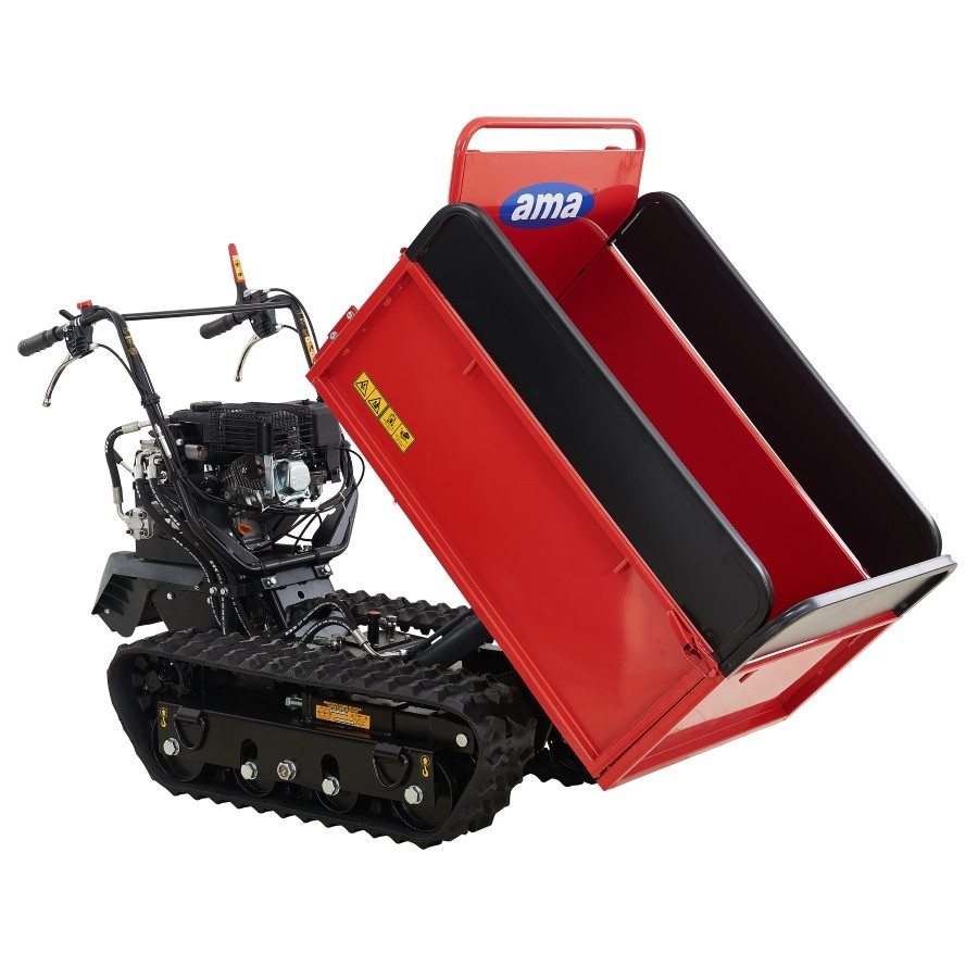 Motocarriola cingolata Ama Dumper TAG600T 6,5 Hp 196 cc ribaltamento idraulico - Ama