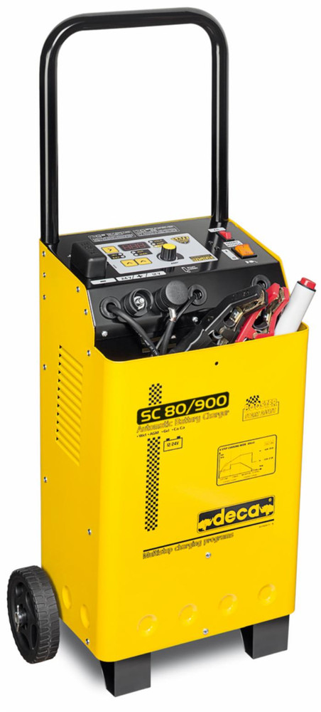Caricabatterie Deca SC80/900 con controllo picchi di tensione 12/24v - Deca