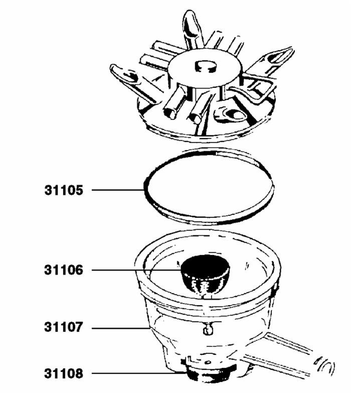 Tappo di chiusura adattabile a collettore De Laval - Ama