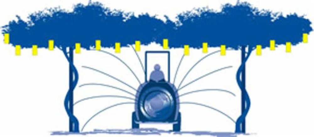 Cartine idrosensibili per irrorazione e diserbo 26x76 mm - Arag