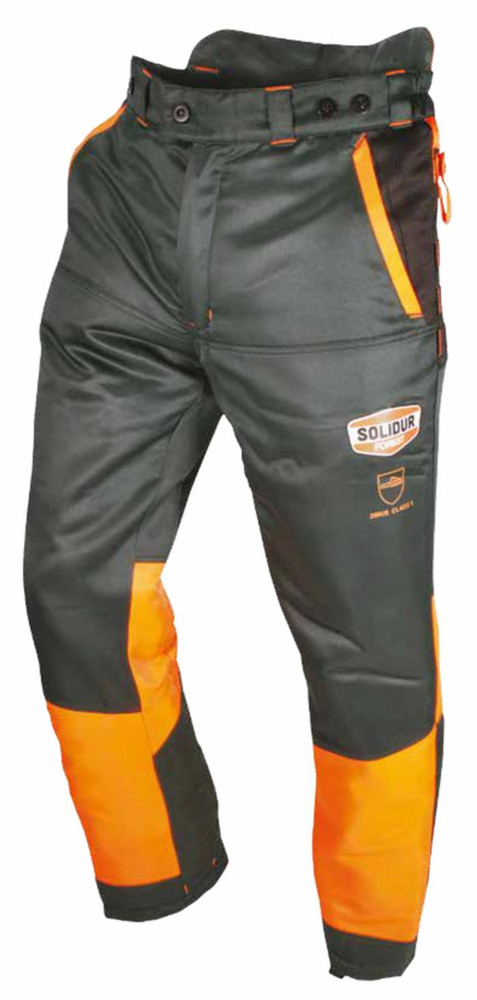Pantalone antitaglio Solidur Forest taglia XL Classe 1 tipo A - Ama