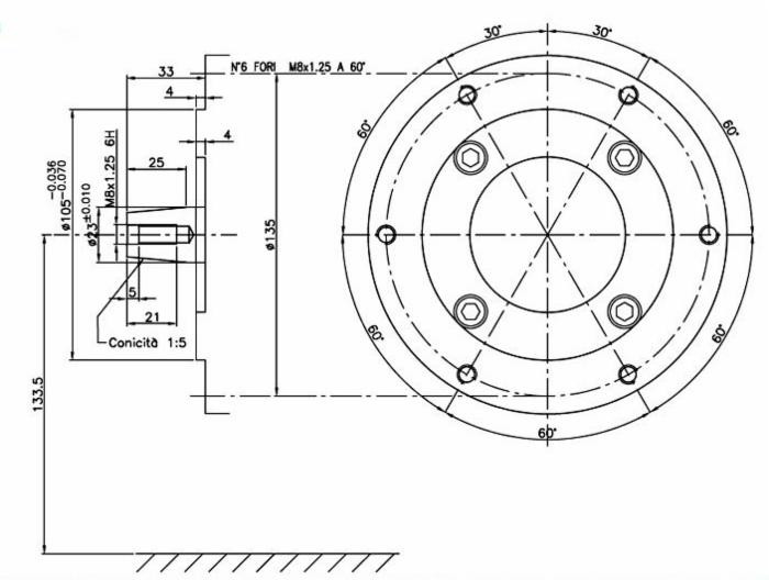 Motore A 4 Tempi Ohv 270Cc,9,0Hp Con Flangia - Ama