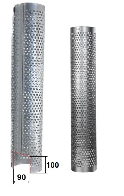 Griglia antiscottatura Ø 145 mm x h 830 mm  + Ø 89 mm  x h 443 mm - No brand