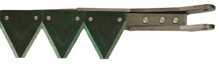 Lama 28 sezioni testa tranciata,lunghezza 2,12mt adattabile a Gribaldi & Salvia - Ama