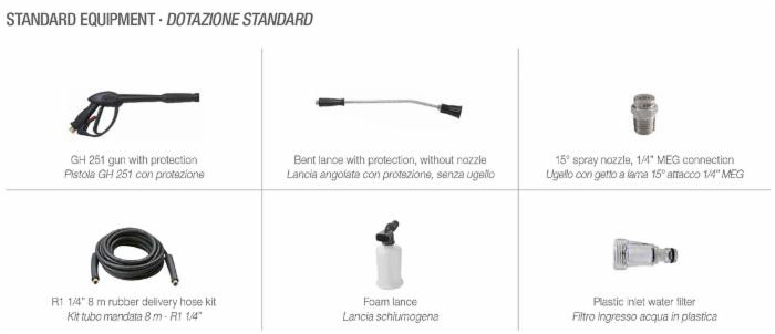 Idropulitrice ad acqua calda Comet Saturn 140 400 L/h - Comet