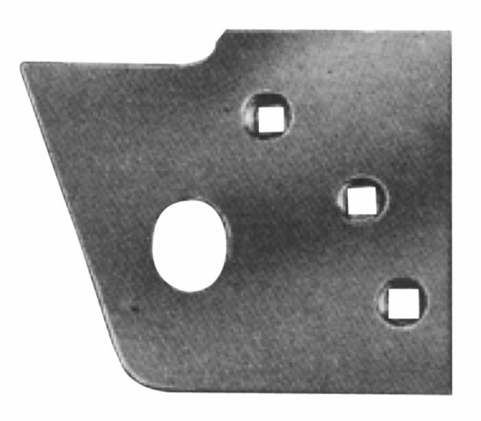 Suola anteriore per corpi a scalpello adattabile Sogema 3/PAS sx - Ama