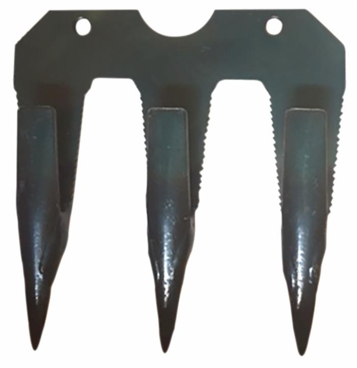 Dente triplo originale Bcs modello Gribaldi & Salvia Duplex adattabile 59027859 e 59028932 - Bcs
