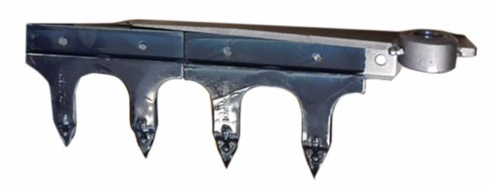 Dentiera 12 denti lunghezza 1,82mt adattabile a a GASPARDO FBR 13013780 - Ama