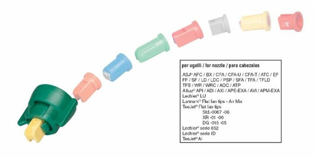 TESTINA UNIVERSALE UNI-CAP GIALLA - Arag