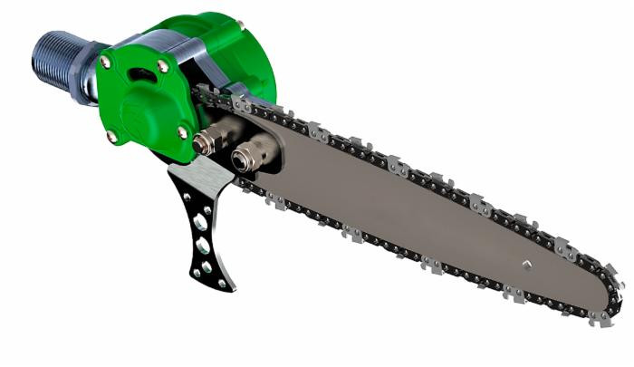 Potatore pneumatico per asta di prolunga 3560 mm - Bruder