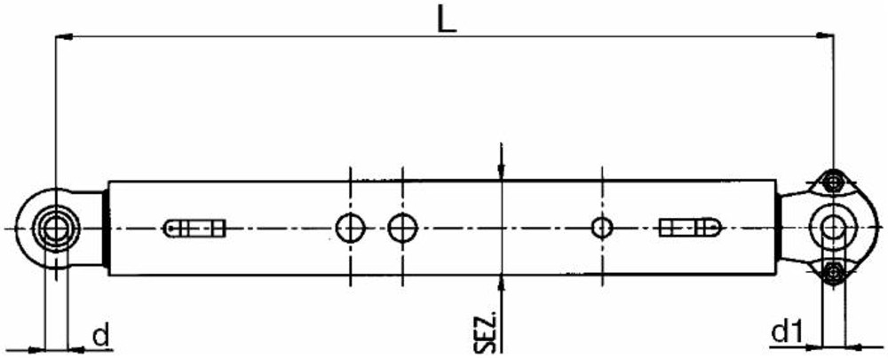 Braccio di sollevamento cat. I con interasse 740mm - Ama Braccio di sollevamento cat. I con interasse 740mm - Ama
