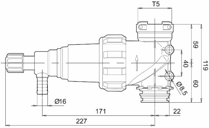 Filtro in linea autopulente - Arag
