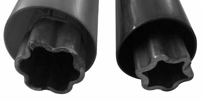 Cardano standard 10x1200 con tubo esalobato - Ama Cardan